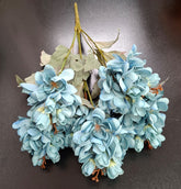 Flori artificiale de salcâm albastru deschis – 50 cm, tije sârmă, material textil